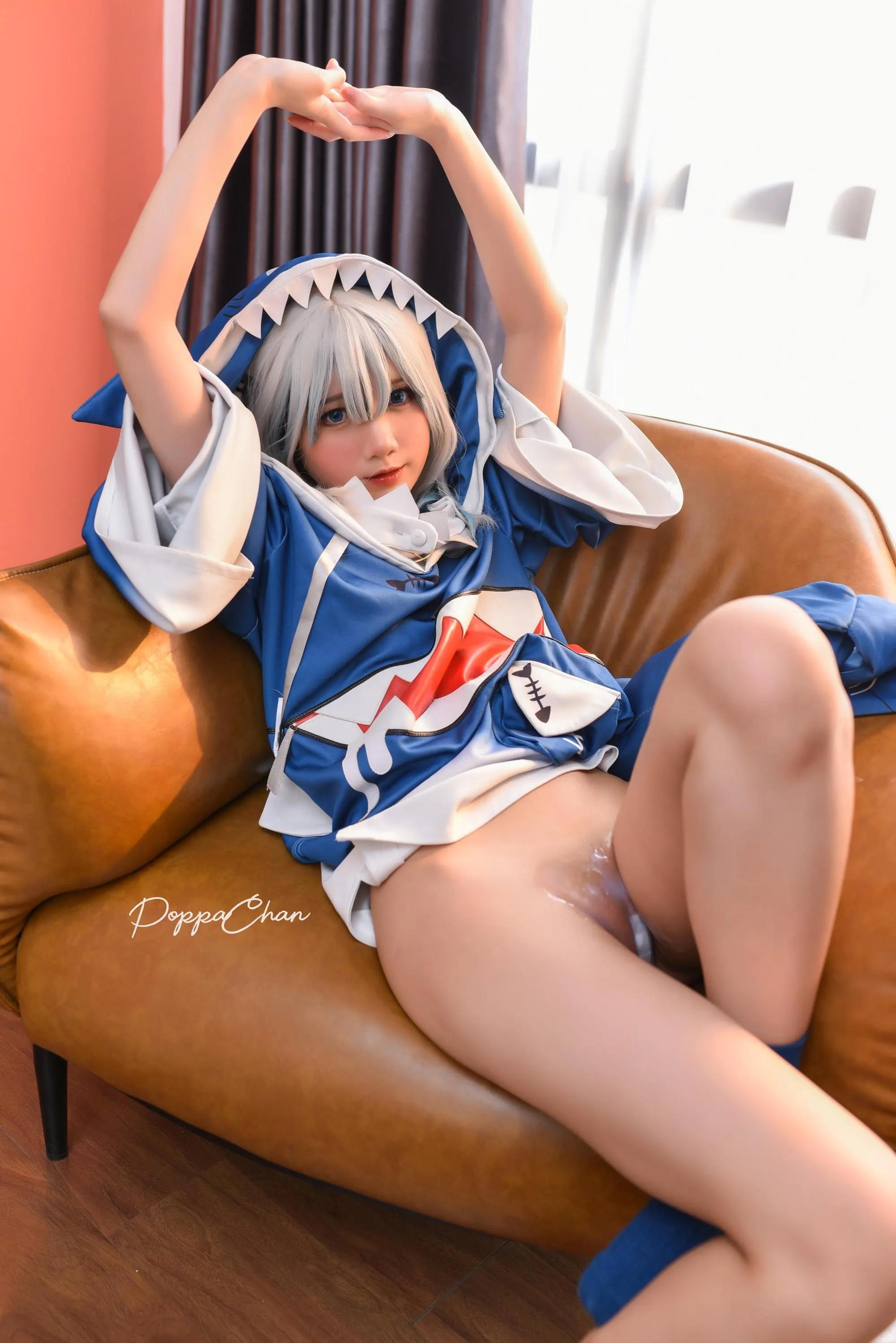 PoppaChan – NO.017 None Gawr Gura [48P]插图2